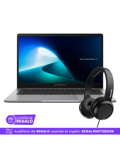 Notebook Asus ExpertBook P1 i5-13420H, 16GB Ram, 1TB SSD + audífono de regalo