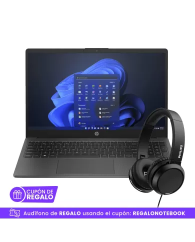 Notebook HP 255 G10 15.6" Ryzen 3 7330U 8GB RAM, 256GB SSD, W11Pro