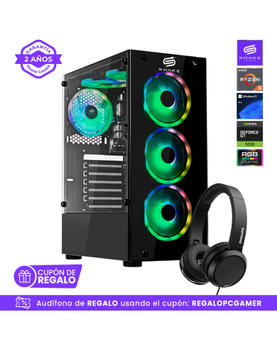 Pc Gamer Vibora Black V8