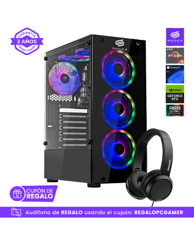 Pc Gamer Vibora Black V3