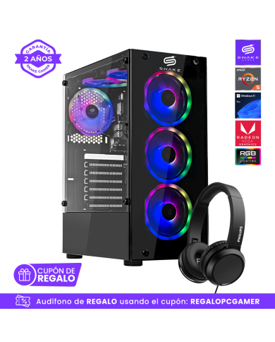 Pc Gamer Vibora Black V2
