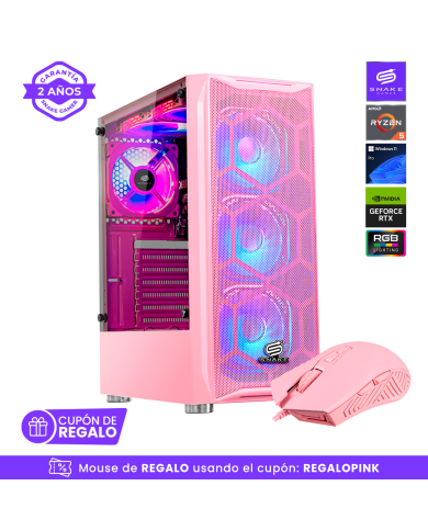 Pc Gamer Vibora Pink V3