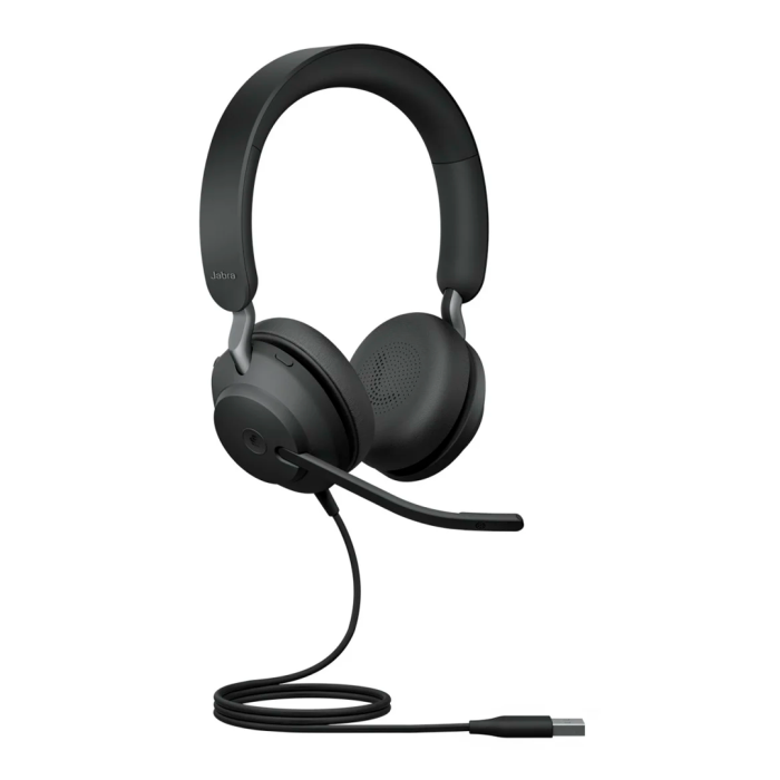 Audífonos Jabra Evolve2 40 SE USB-A, MS Stereo, Cancelación de Ruido