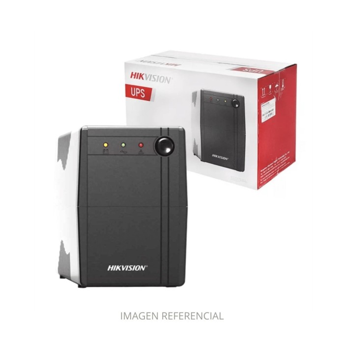 UPS HIKVISION 600VA 360W PARA PC ROUTER DVR NVR DS-UPS600