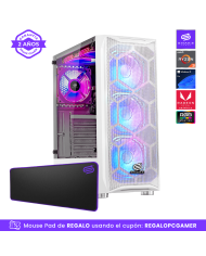Pc Snake Gamer Vibora White V0 AMD Ryzen 3 3200G, 16GB RAM + 256GB SSD, Windows 11 Pro