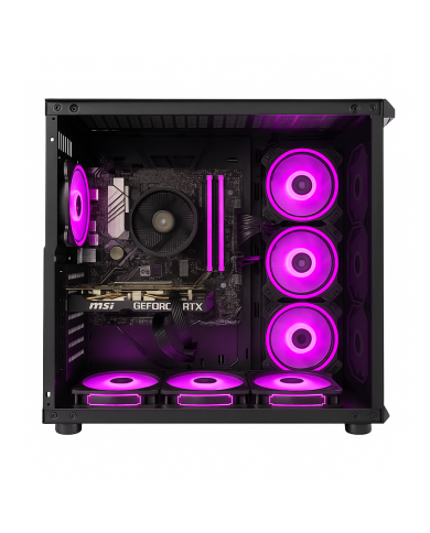PC Gamer Black Mamba Ryzen 7-5700 16GB Ram, 512 GB SSD, RTX 4060, W11P | SNAKE GAMER