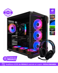 PC Snake Gamer Black Mamba V2 Ryzen 7 5700, RTX 4060,16GB RAM + 512TB SSD, Windows 11Pro