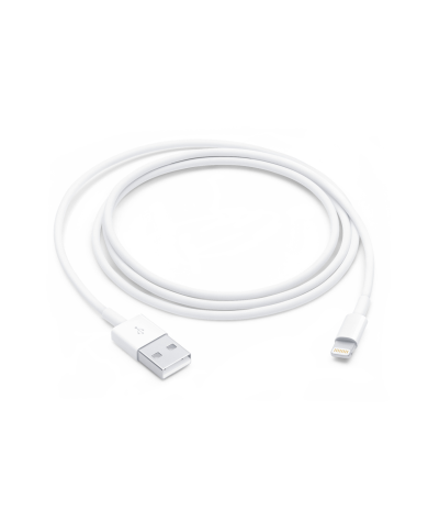 Cable Apple Lightning a USB 1 metro Blanco