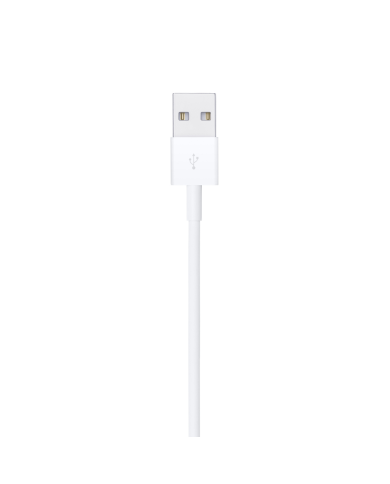 Cable Apple Lightning a USB 1 metro Blanco