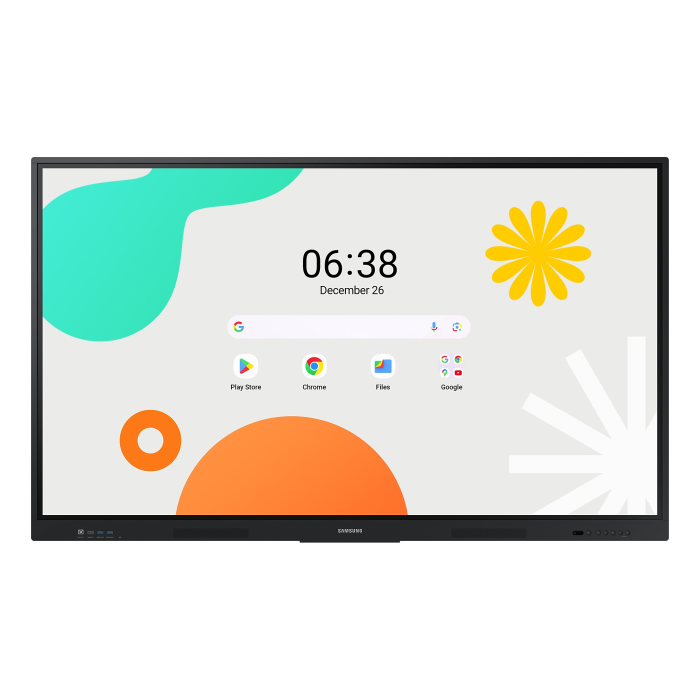 Pizarra Interactiva Samsung WAF 65" Andriod 14 OS WIFI Negro