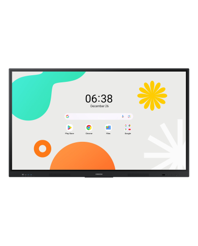 Pizarra Interactiva Samsung WAF 75" UHD Android 14 OS WIFI Negro
