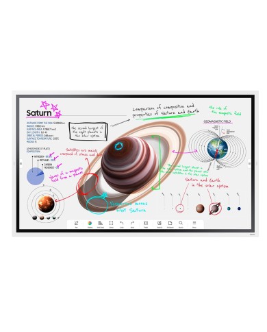 Pantalla Interactiva Samsung  Flip Pro 65" Blanco