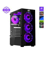 Pc Snake Gamer Vibora Black V9 AMD Ryzen 7 5700, RTX 5060, 16GB RAM + 1TB SSD, Windows 11 Pro