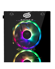 Pc Snake Gamer Vibora Black V9 AMD Ryzen 7 5700, RTX 5060, 16GB RAM + 1TB SSD, Windows 11 Pro