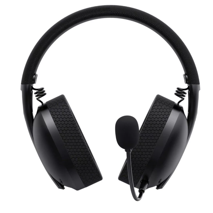Audífono Snake Gamer Krait Inalámbrico Bluetooth, USB, 2.4 GHz, Multiplataforma, Negro