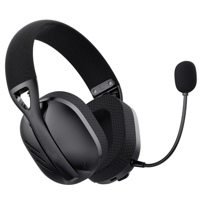 Audífono Snake Gamer Krait Inalámbrico Bluetooth, USB, 2.4 GHz, Multiplataforma, Negro