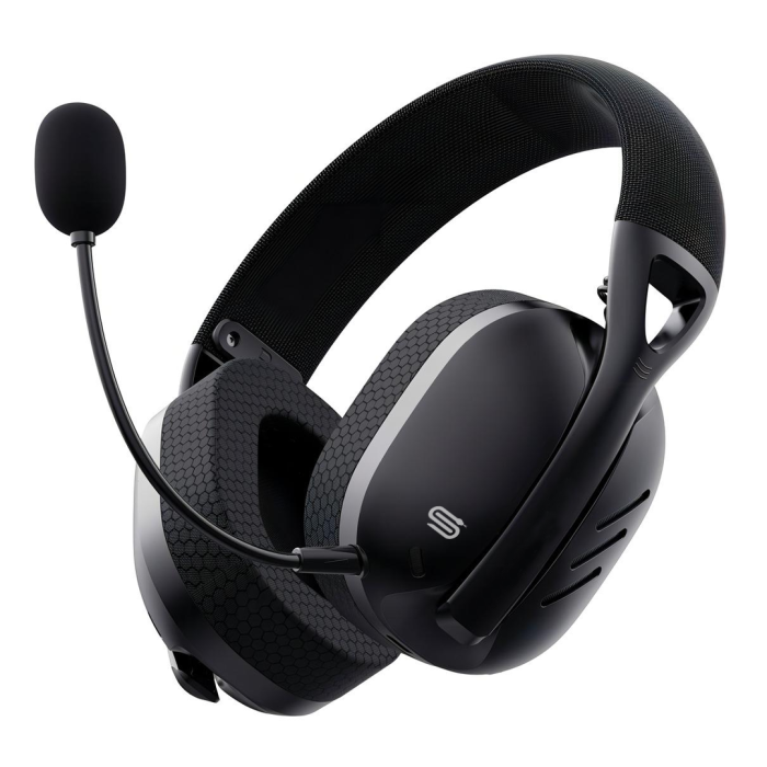 Audífono Snake Gamer Krait Inalámbrico Bluetooth, USB, 2.4 GHz, Multiplataforma, Negro