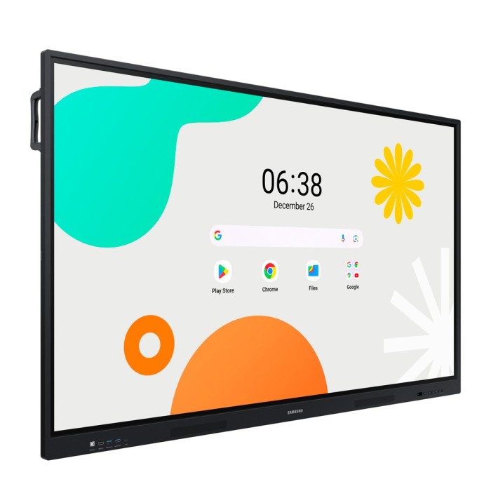 Pizarra Interactiva Samsung WAF 86" Android 14 OS Negro