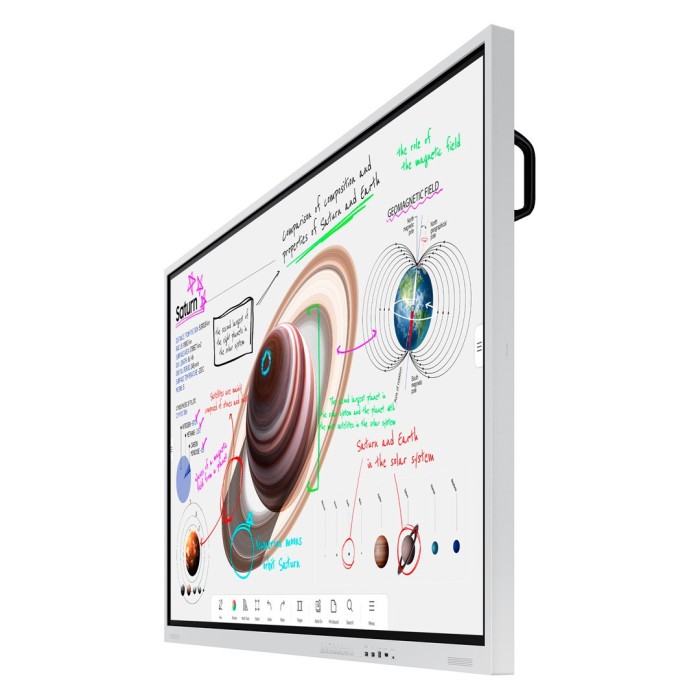 Pizarra Interactiva Samsung 4K Flip Pro WMB 85" WIFI Blanco