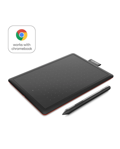 Tableta Digitalizadora One By Wacom CTL472K1A Small Roja
