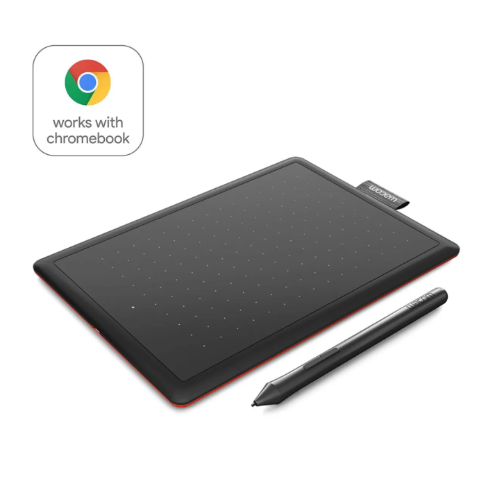 Tableta Digitalizadora One By Wacom CTL472K1A Small Roja