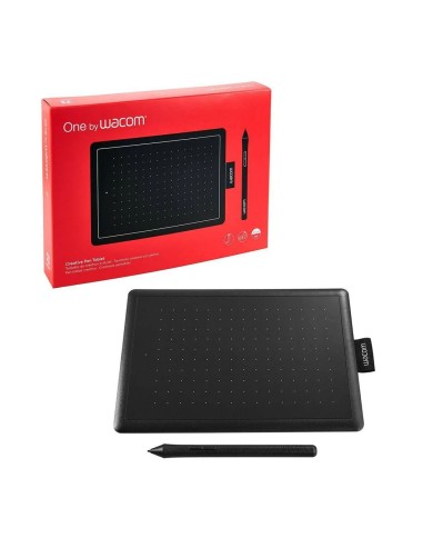 Tableta Digitalizadora One By Wacom CTL472K1A Small Roja