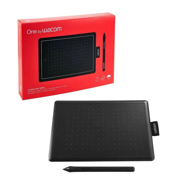 Tableta Digitalizadora One By Wacom CTL472K1A Small Roja