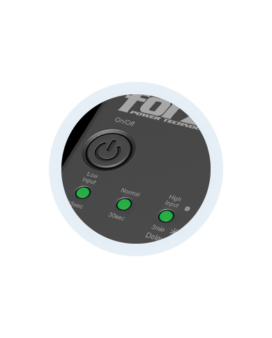 Protector De Voltaje Forza Zion Fvp-1202n-c 1500W 220V 2 Enchufes Negro