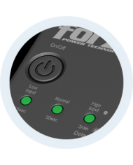 Protector De Voltaje Forza Zion Fvp-1202n-c 1500W 220V 2 Enchufes Negro