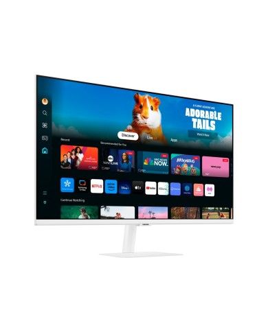 Monitor Smart Plano Samsung M50D 27" FDH 4Ms 60HZ Blanco