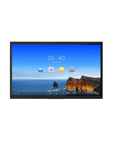 Pantalla Interactiva Hikvision UHD 75" 4K IPS 60 Hz Negro