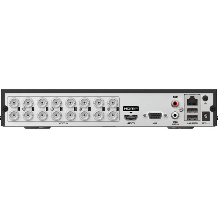 DVR Hikvision 16 canales 1080P Negro