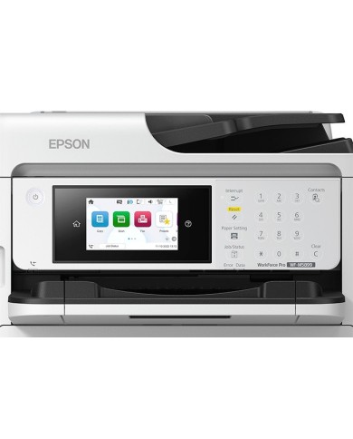 Impresora EPSON Multifuncional WORKFORCE PRO WF-M5899 Monocromática  Blanco
