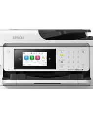 Impresora EPSON Multifuncional WORKFORCE PRO WF-M5899 Monocromática  Blanco