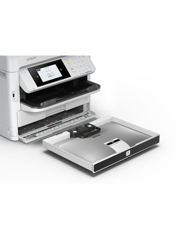 Impresora EPSON Multifuncional WORKFORCE PRO WF-M5899 Monocromática  Blanco