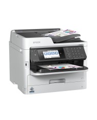 Impresora EPSON Multifuncional WORKFORCE PRO WF-M5899 Monocromática  Blanco