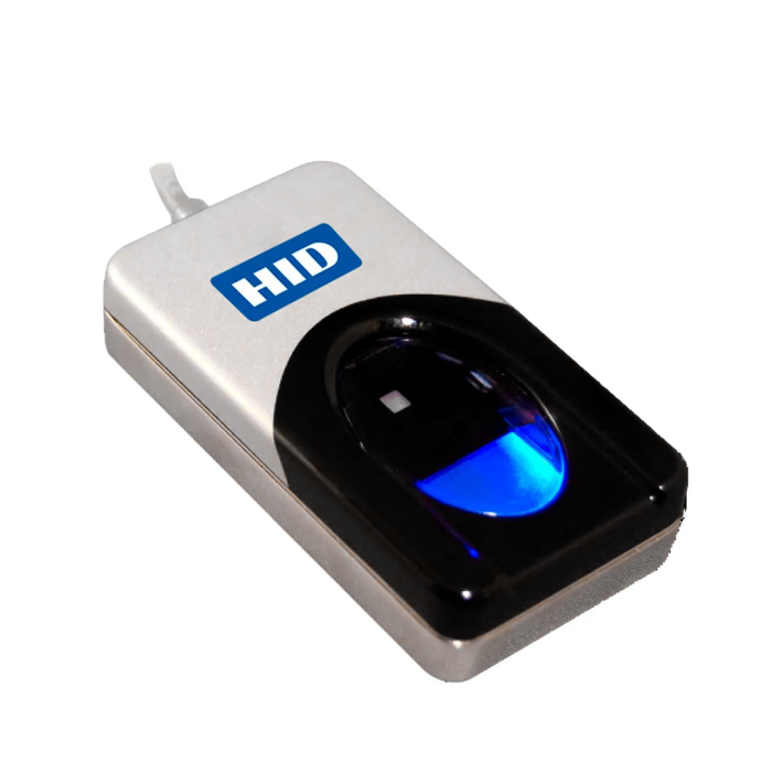 Lector Huella Digital HID Biométrico 4500 USB 2.0 LED Azul