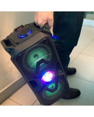 Parlante Karaoke Bluetooth Mlab Funky Disco Portátil con iluminación