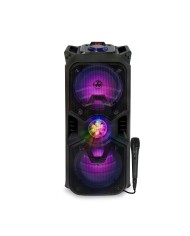 Parlante Karaoke Bluetooth Mlab Funky Disco Portátil con iluminación