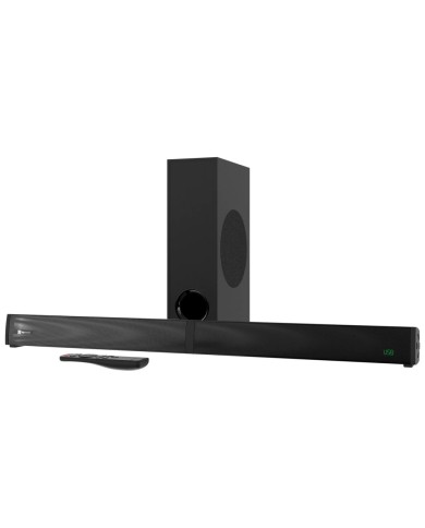 BARRA DE SONIDO KLIP XTREME 200W 2.1 BLUETOOTH Y BAJO DE 5,25"