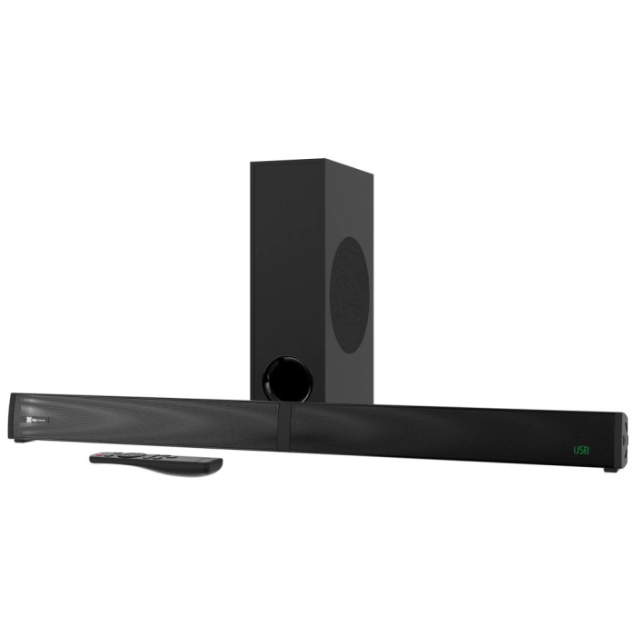 BARRA DE SONIDO KLIP XTREME 200W 2.1 BLUETOOTH Y BAJO DE 5,25"