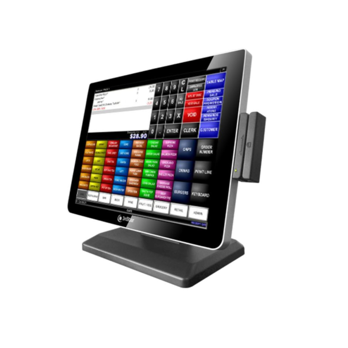 Monitor Táctil POS 3nStar TCM010 capacitivo de 15" sin bisil USB, HDMI, VGA