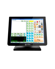 Monitor Táctil POS TCM010 capacitivo de 15" sin bisil USB, HDMI, VGA