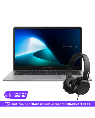 Notebook Asus ExpertBook P1 i5-13420H, 16GB Ram, 512GB SSD, W11Pro, 14" FHD