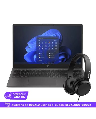 Notebook HP 255 G10 15.6" Ryzen 3 7330U 8GB RAM, 256GB SSD, W11Pro