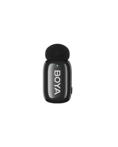 Micrófono Inalámbrico Boya Doble USB-C Negro