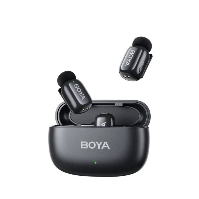 Micrófono Inalámbrico Boya Doble USB-C Negro