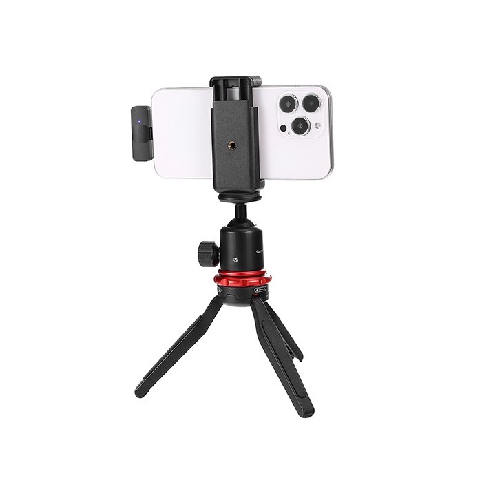 Microfono Boya Ultra Compacto Portable 2.4GHz Lightning Iphone Negro