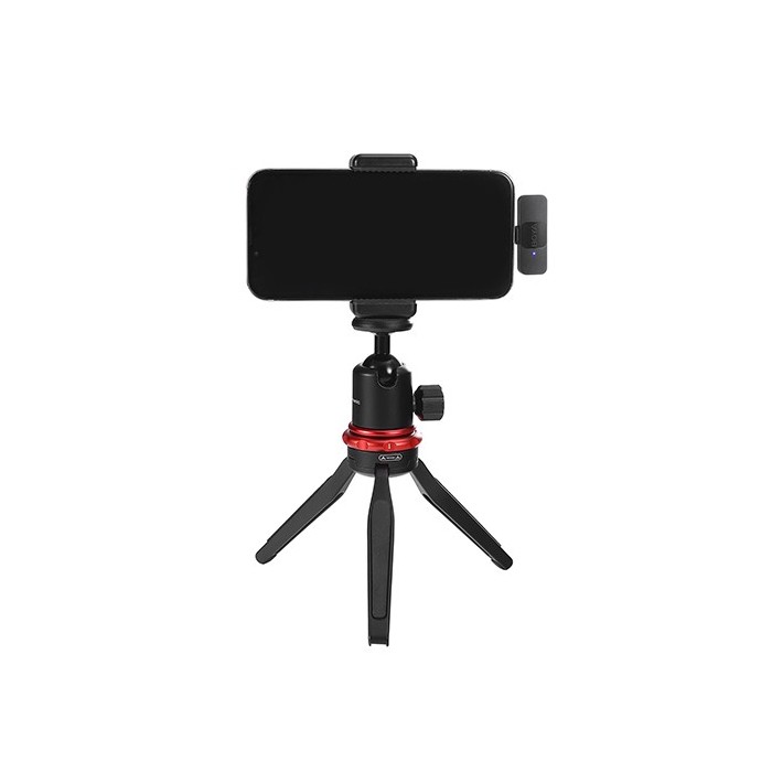 Microfono Boya Ultra Compacto Portable 2.4GHz USB tipo C Android Negro