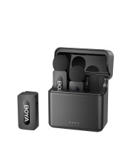 Micrófono Inalámbrico Doble Boya BY-V35 Para Cámaras